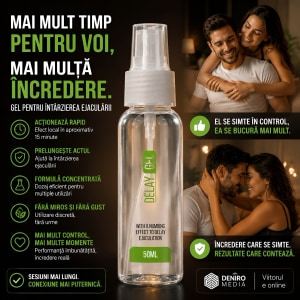 Gel pentru Întârzierea Ejaculării Delay Gel 50 ml