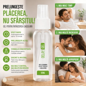 Gel pentru Întârzierea Ejaculării Delay Gel 50 ml
