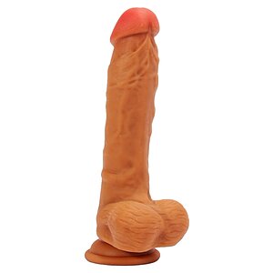 Dildo 8.4 inch Dual Layered pe Vibreaza.ro