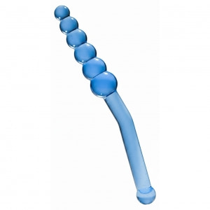 Dildo Anal Angler Clear Albastru pe Vibreaza.ro