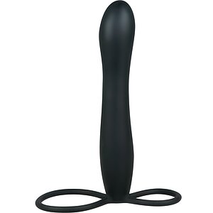 Dildo Anal Special Silicone Negru pe Vibreaza.ro