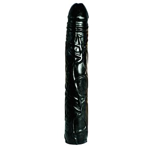 Dildo Big Mr. Softee Negru pe Vibreaza.ro