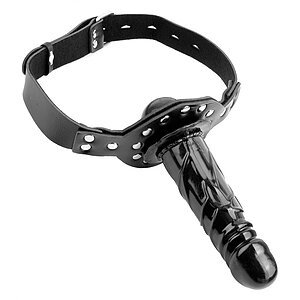 Dildo Căluș Deluxe Ball Negru pe Vibreaza.ro