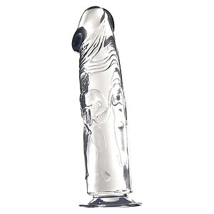 Dildo Clearstone Perfect Transparent pe Vibreaza.ro