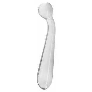 Dildo Crystal Punct G Transparent pe Vibreaza.ro