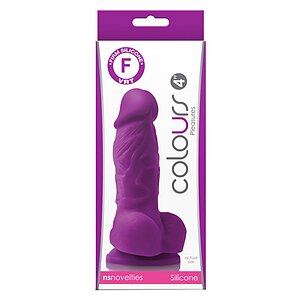 Dildo Cu Ventuză Colours Mov