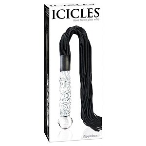Dildo Din Sticlă Icicles Nr. 38 Transparent