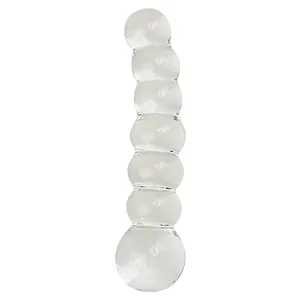 Dildo din Sticlă Romance Transparent pe Vibreaza.ro