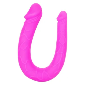 Dildo Double AC-DC Dong Roz Dildo Double AC-DC Dong Roz pe Vibreaza.ro
