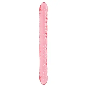 Dildo Double Crystal Jellies 45.7cm Roz Dildo Double Crystal Jellies 45.7cm Roz pe Vibreaza.ro