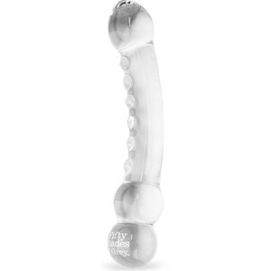 Dildo Drive Me Crazy Transparent pe Vibreaza.ro