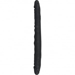 Dildo Dublu Bad Kitty Negru pe Vibreaza.ro