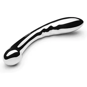 Dildo Dublu Metal Stainless Steel Arch Argintiu Dildo Dublu Metal Stainless Steel Arch Argintiu pe Vibreaza.ro