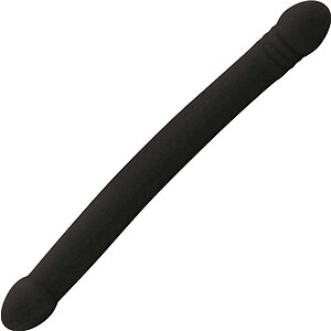 Dildo Dublu Real Double Do Negru pe Vibreaza.ro