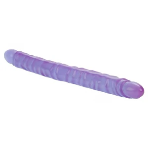 Dildo Dublu Veined Super Slim Mov Dildo Dublu Veined Super Slim Mov pe Vibreaza.ro
