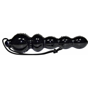 Dildo Globular Anal Negru pe Vibreaza.ro