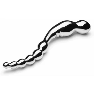 Dildo Le Wand Stainless Steel Swerve Argintiu Dildo Le Wand Stainless Steel Swerve Argintiu pe Vibreaza.ro