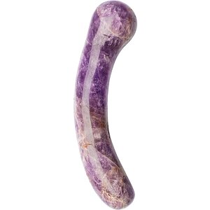 Dildo Pure Amethist Curved Mov pe Vibreaza.ro