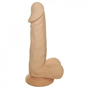 Dildo Real Feel 20cm Wonder Suction pe Vibreaza.ro