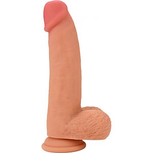 Dildo Realist Din Silicon Lichid Hidden Desire 20cm pe Vibreaza.ro