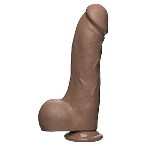 Dildo Realist Master D Cu Testicule Caramel pe Vibreaza.ro