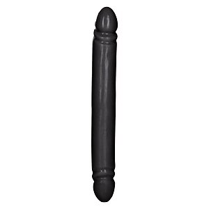 Dildo Smooth Double Negru pe Vibreaza.ro