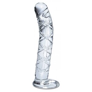 Dildo Sticla Icicles No 60 Transparent pe Vibreaza.ro