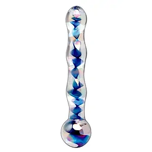 Dildo Sticla Icicles No 8 Transparent pe Vibreaza.ro