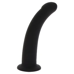 Dildo Strap-On Dong Large Negru pe Vibreaza.ro