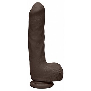 Dildo Uncut D 22.2 cm Maro pe Vibreaza.ro