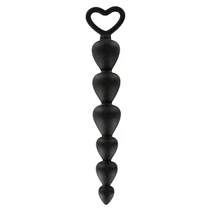 Dop Anal Cu Bile ToyJoy Negru pe Vibreaza.ro