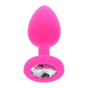 Dop Anal Diamond Jewel Small Roz pe Vibreaza.ro
