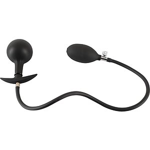 Dop Anal Gonflabil You2Toys — Umflare Controlată Negru