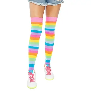 Dresuri Leg Avenue Rainbow Over The Knee Multicolor Dresuri Leg Avenue Rainbow Over The Knee Multicolor pe Vibreaza.ro