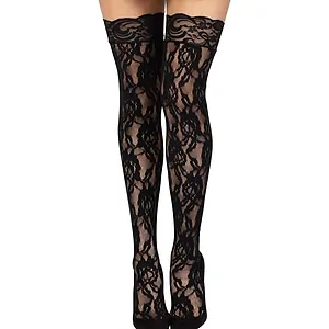 Dresuri Leg Avenue Rose Lace Negru Dresuri Leg Avenue Rose Lace Negru pe Vibreaza.ro