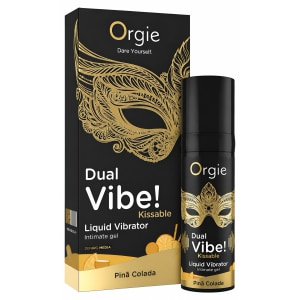 Dual Vibe Pina Colada Kissable Liquid Vibrator pe Vibreaza.ro