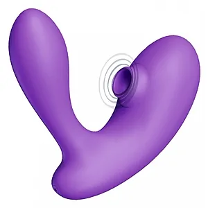 DuoVibe I Vibrator Air Punctul G Mov 9+9 Moduri, Reîncărcabil DuoVibe I Vibrator Air Punctul G Mov 9+9 Moduri, Reîncărcabil pe Vibreaza.ro