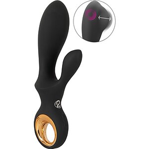 Eternal Rabbit Gonflabil — 3 Motoare, 10 Moduri, USB Negru pe Vibreaza.ro