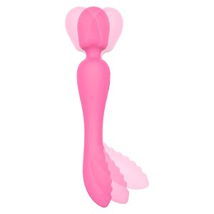 Evermore 2 în 1 Massager ToyJoy 17 Moduri Roz 22.5 cm pe Vibreaza.ro