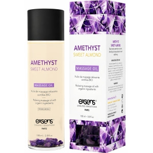 Exsens Amethyst – Ulei De Masaj Organic Migdale Dulci pe Vibreaza.ro