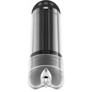 Extender Vibrating Penis Pump Transparent pe Vibreaza.ro