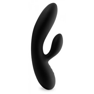 FeelzToys Lea Rabbit Vibrator Negru pe Vibreaza.ro