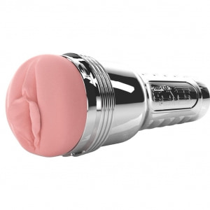 Fleshlight Quiver — Masturbator Vibrant, Reîncărcabil Argintiu pe Vibreaza.ro
