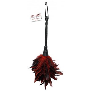 Frisky Feather Duster Roșu pe Vibreaza.ro