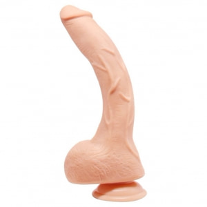 Dildo Frumosul Jack cu Ventuză pentru Punctul G