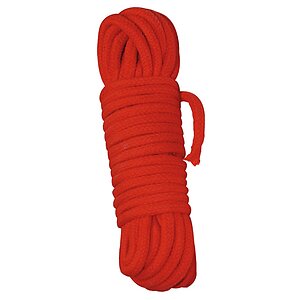 Funie Bondage Rope 1000cm Rosu pe Vibreaza.ro