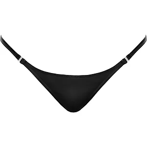 G-String Noir Handmade Tease Negru pe Vibreaza.ro