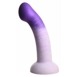 G-Swirl Punctul G Silicone Dildo Mov pe Vibreaza.ro