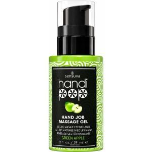 Gel Comestibil Masaj Sensuva HandiPop Măr Verde pe Vibreaza.ro