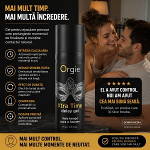 Gel Întârzierea Ejaculării Orgie Xtra Time Delay 15ml